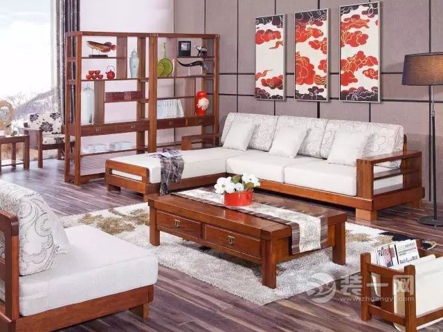 中式风格客厅沙发图片