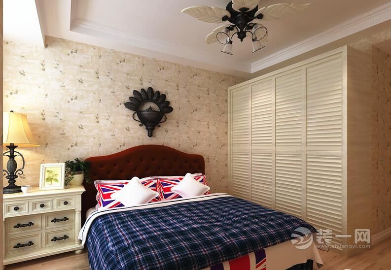 浪漫地中海风格卧室装修设计效果图