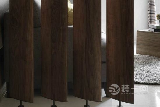 客厅里的柔美古典 中式屏风寿县装饰隔断设计