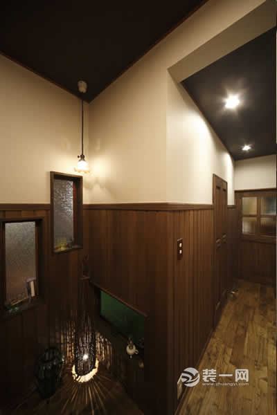 76平米日式风格怀旧小家装修效果图