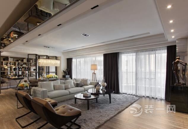 新古典装修风格样板房 上海装修网演示刚柔并济的设计