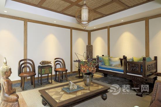 古朴的温馨生活 银川装修网推荐中式古典风格三居室