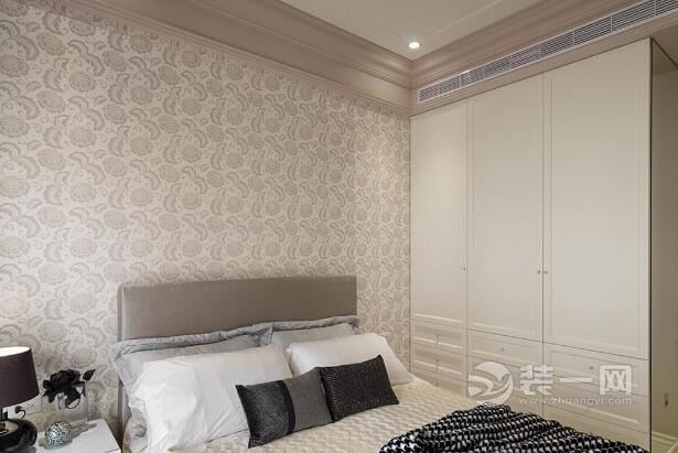 现代美式装修风格样板房 上海装修网蓝白色调案例欣赏