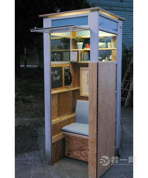 扬州装修网盘点全球街头老旧电话亭改造