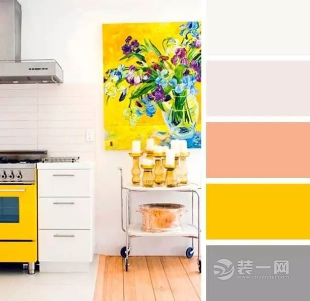 齐齐哈尔装修网分享厨房配色方案 厨房装修效果图