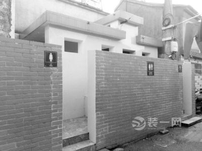 扬州城区老公厕装修焕然一新