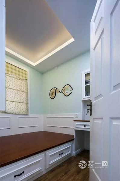 100平现代美式三室两厅装修效果图