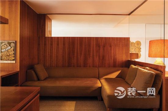 迷醉复古法式 寿县公寓装修装潢空间设计