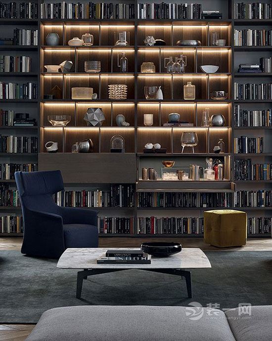 乌鲁木齐装修网荐书房设计效果图 在家享受阅读时光