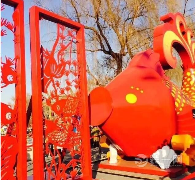 北京春节景观布置20日完成 喜庆主题感受浓浓年味儿