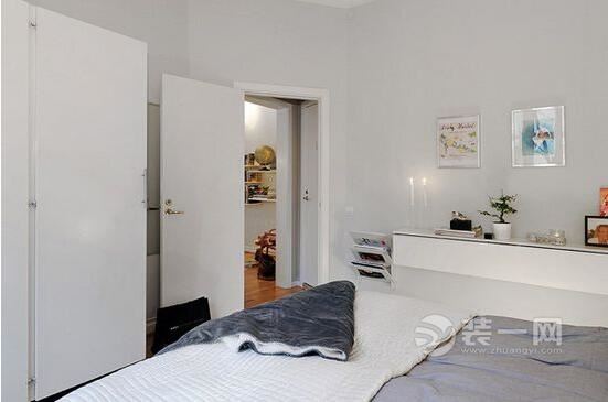 46米一室一厅小户型单身公寓设计装修效果图