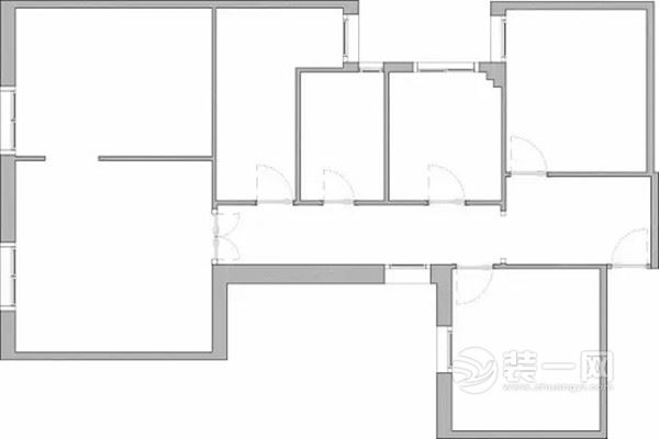 九江装饰公司分享75平小户型装修案例