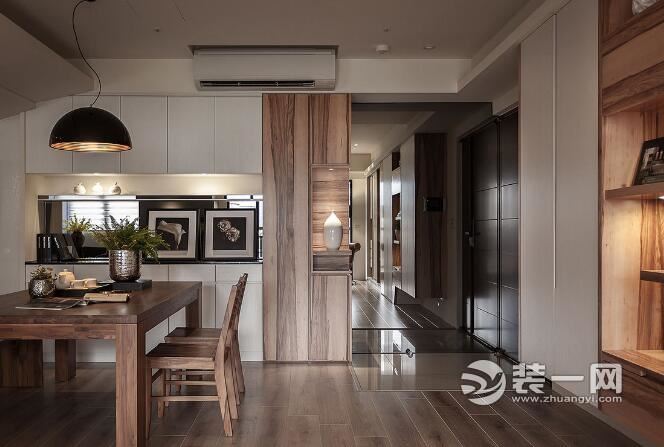 别墅样板房效果图 合肥装修公司木质感现代简约设计