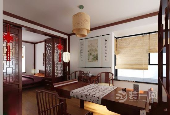 风雅墨香中国风 中式书房霍山装饰装修设计