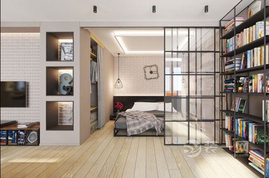 都市白领单身公寓装修 银川装修网推荐现代风格设计