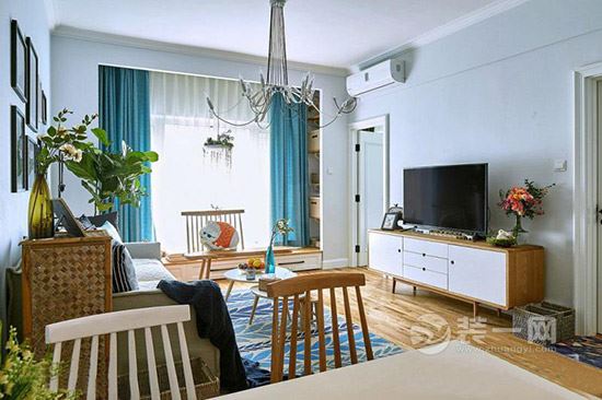 北欧风格设计效果图 绵阳装修公司推荐90平公寓装修