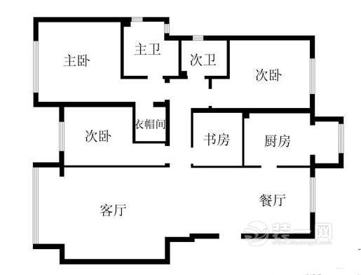三室两厅装修效果图 广州装饰公司分享中式风格装修效果图