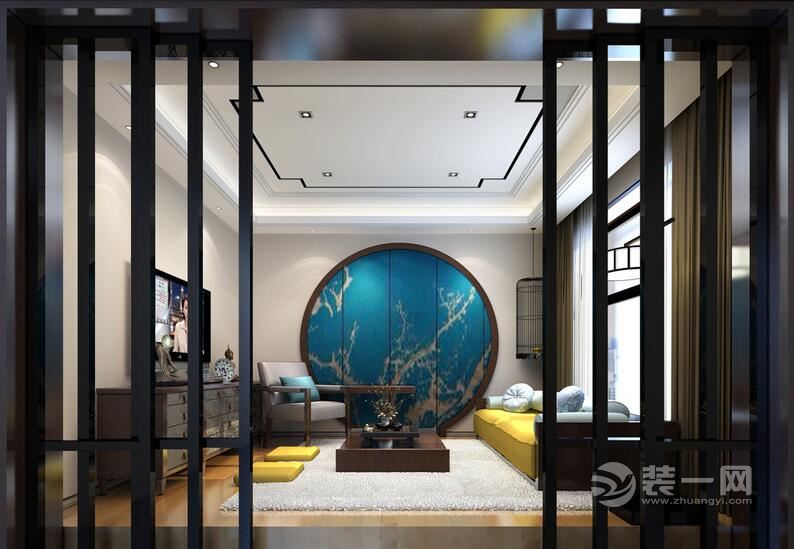 新中式风格休息室装修效果图
