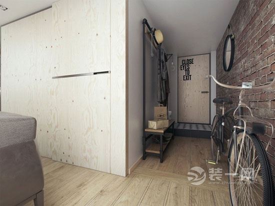 实用系小公寓魅力 天津装修公司工业风格设计效果图