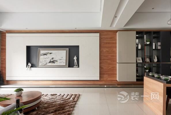 新中式风格设计说明 上海装修网装修出木质材料家居