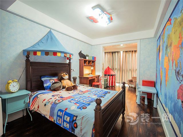 针对于儿童房的卧室装修设计 快和小编去看看
