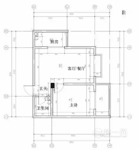 54平米小户型装修效果图