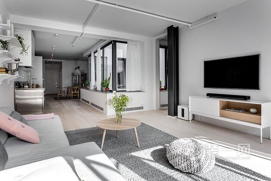银川装修公司简约风格设计推荐 两居室公寓装修案例
