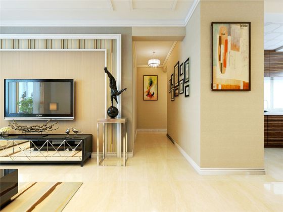 112平米现代简约风格三居室装修效果图