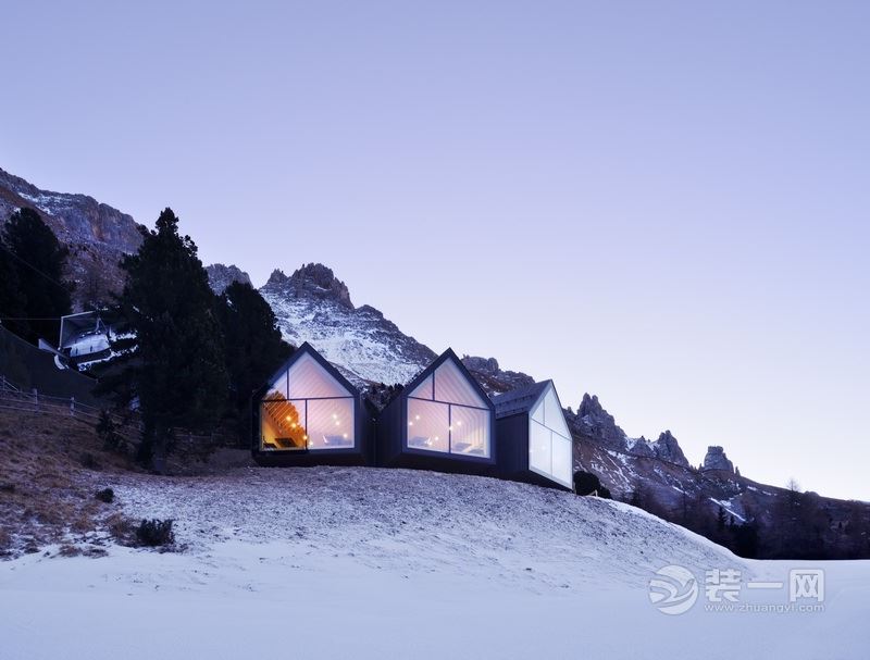 意大利山顶木屋餐厅装修效果图