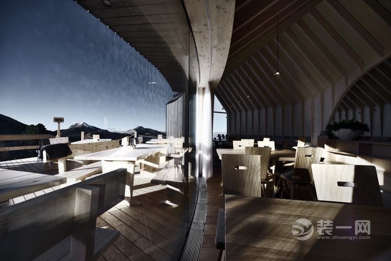 意大利山顶木屋餐厅装修效果图