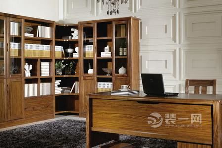 木质书房装修设计效果图