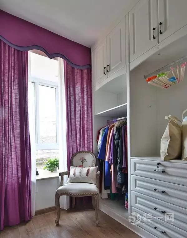 126平米两居室公寓 乌鲁木齐装修网美式混搭风格装修