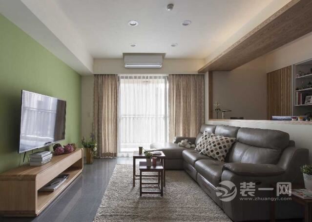 休闲小清新 北京枫泉花园73平米两室一厅装修效果图