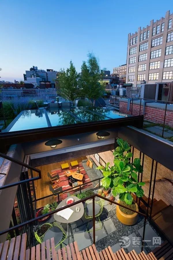 顶层花园公寓装修效果图
