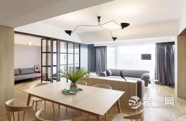 超建筑美感 天津装修公司推荐120平两居室装修效果图