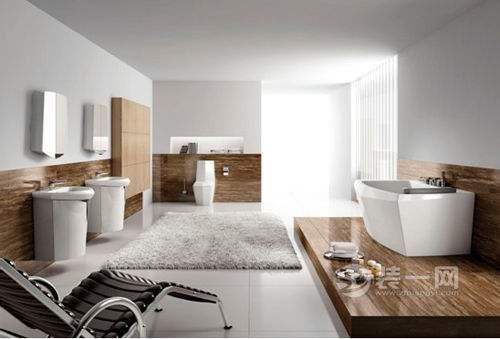 现代风格整体卫浴间装修设计效果图