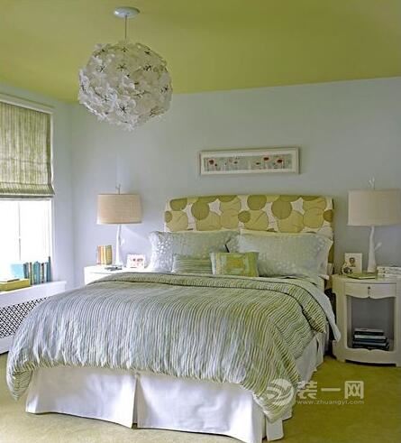 绿色系列卧室装修设计效果