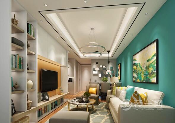 扬州装饰公司分享90平两居室现代简约风格装修案例