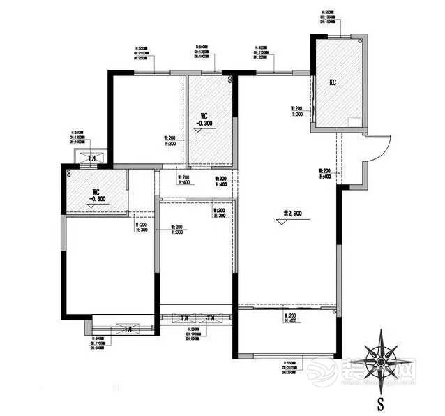 一个户型有18种设计方案? 115平房子装修大约多少钱?