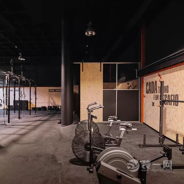 地下车库改造成健身房装修效果图