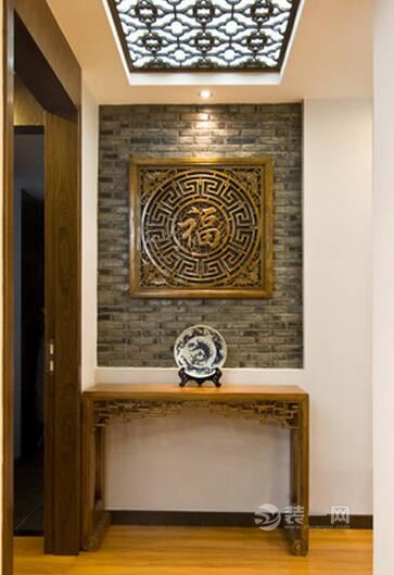 中式风格三居室装修案例