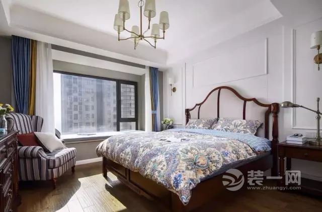 九江装饰公司分享150平美式风格四居室装修案例