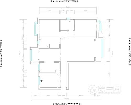 130平米新古典风格三居室装修效果图