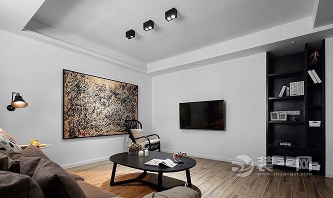 75平米一居室现代简约风格装修效果图