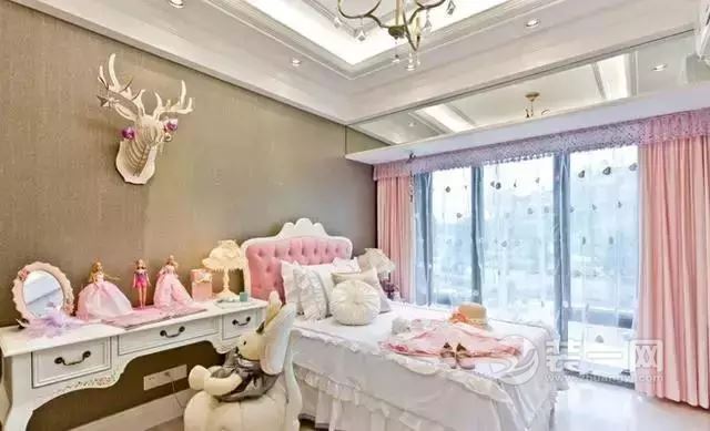 九江装饰公司分享120平欧式风格婚房装修案例