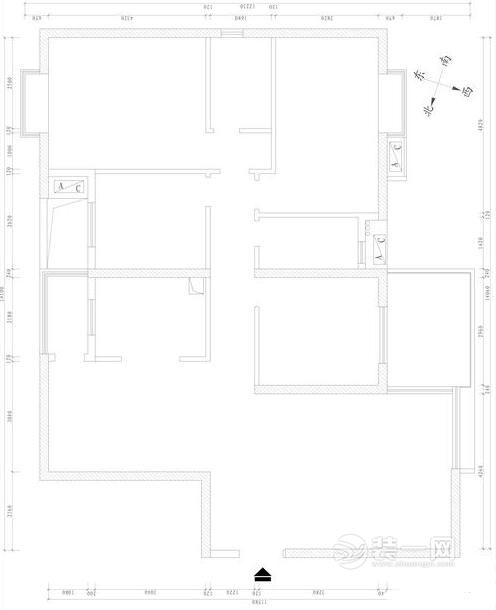 保利中央公馆169平米样板间装修效果图 佛山装修公司强烈推荐