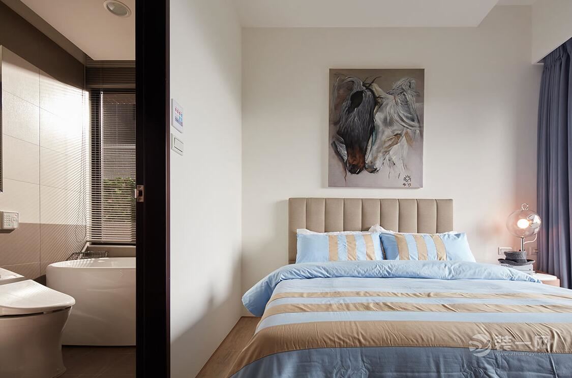 舒适度假小宅 海口碧海金珠90平米两居室装修效果图