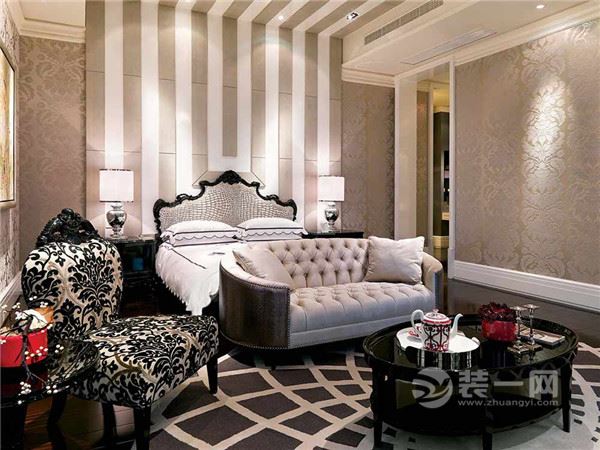 扬州装饰网分享四居室欧式风格装修案例