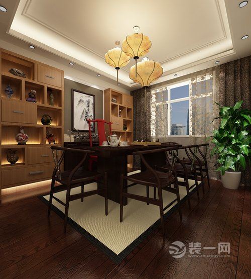 140平四室两厅两卫装修效果图 广州装修公司现代简约风格案例赏析