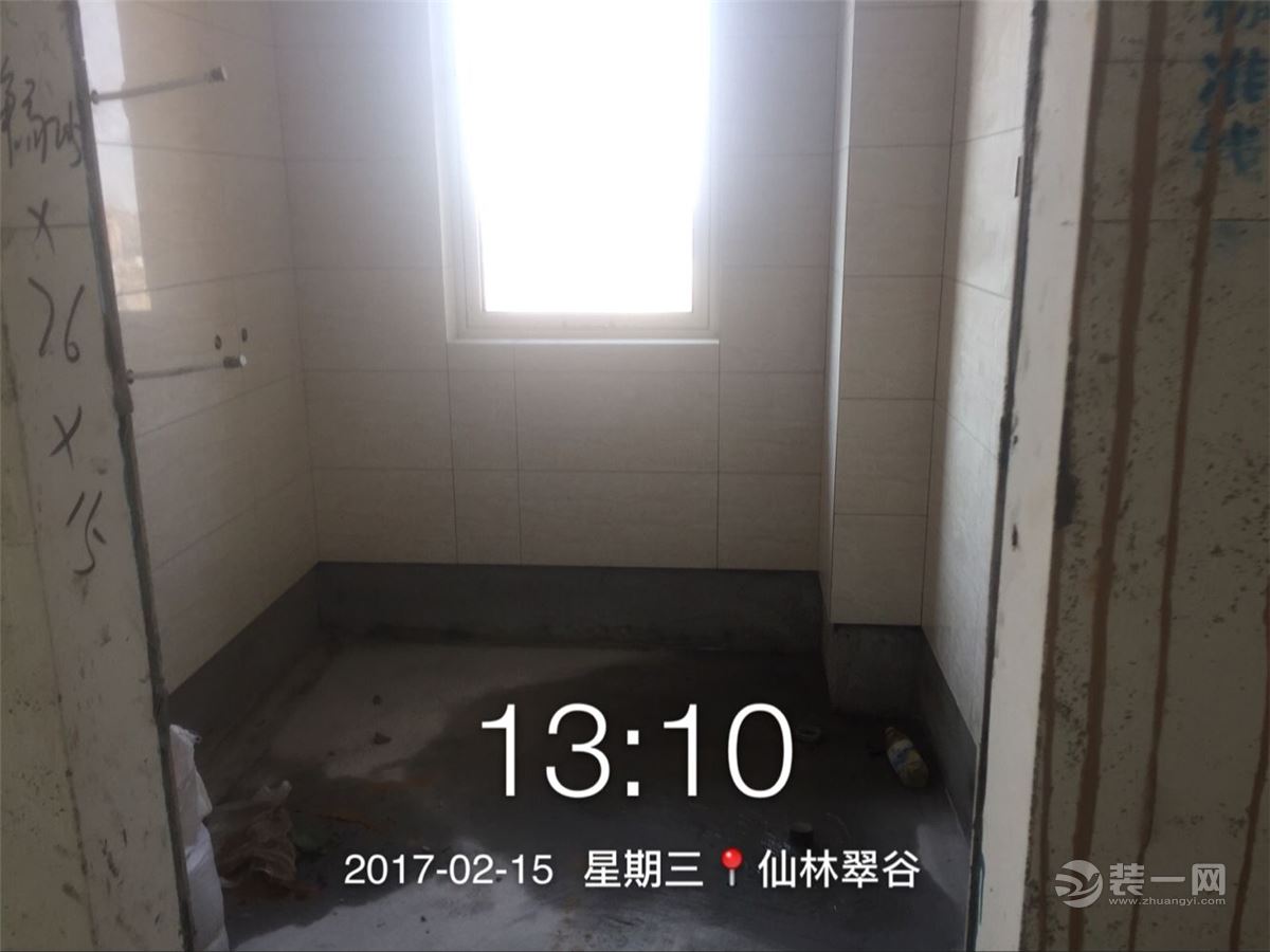 一号家居网在施工地一览-仙林翠谷施工现场照